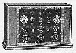 Transoceanic Radio Lemouzy; Paris, build 1924 ?, 4 pictures, 5 tubes ...