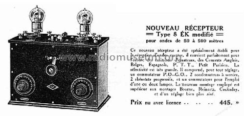 8EK modifié; Lemouzy; Paris (ID = 1986565) Radio