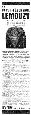 Super Résonance 367; Lemouzy; Paris (ID = 1996636) Radio