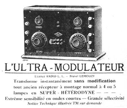 Ultra-Modulateur ; Lemouzy; Paris (ID = 2647731) Converter