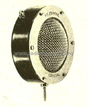 Mikrofon Crystal Piezophone ; Lengyel István (ID = 2075384) Microphone/PU