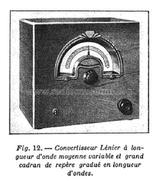 Convertisseur Ondes Courtes ; Lénier, Robert, La (ID = 1841919) Converter