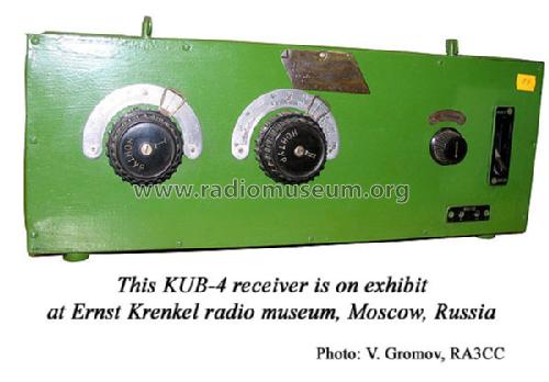 KUB-4 {КУБ-4}; Leningrad Kozitsky (ID = 723724) Radio