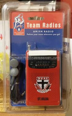 St. Kilda Football Club Radio T1288; Lenoxx Electronics (ID = 2740888) Radio