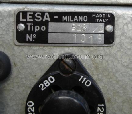 Amplificatore 526T/2; LESA ; Milano (ID = 1493438) Verst/Mix