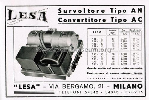 Convertitore AC; LESA ; Milano (ID = 2660265) Power-S