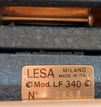 Lesaphon Rubino II LF340; LESA ; Milano (ID = 2921884) Ton-Bild