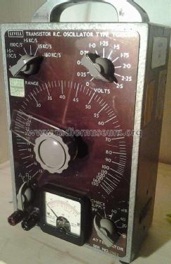 R.C. Oscillator TG150DM; Levell Electronics (ID = 1382672) Equipment