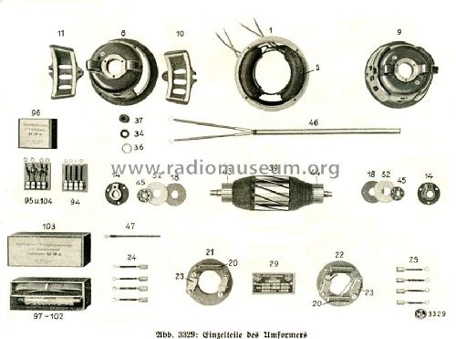 Gleichstrom-Gleichstrom-Umformer U 5 a; Levy, Dr. Max, (ID = 291292) Power-S