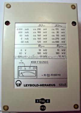 Schüler-Messinstrument 53163; Leybold; Deutschland (ID = 2479895) teaching