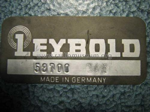 RC-Oszillator 58700; Leybold; Deutschland (ID = 1978200) teaching