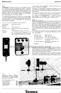 Zwillings-Mavo 44273; Leybold; Deutschland (ID = 2544987) teaching