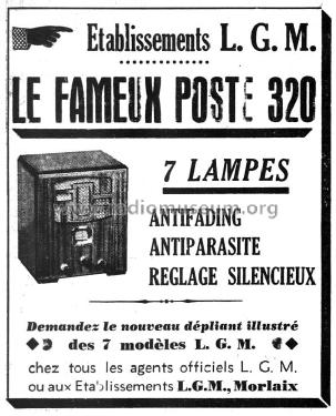 320; LGM L.G.M., Le (ID = 1831133) Radio