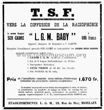 Baby ; LGM L.G.M., Le (ID = 1831320) Radio