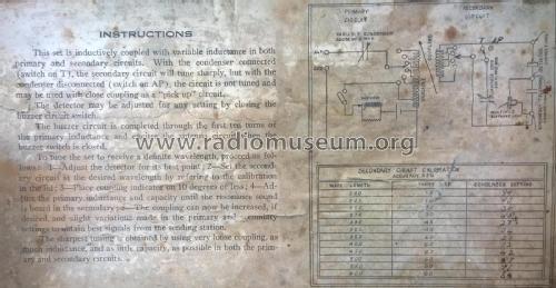 Radio Receiving Set Box BC-14 A; Liberty Electric (ID = 2263119) Galène