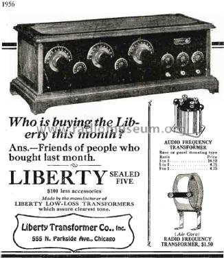 Sealed Five Standard ; Liberty Transformer (ID = 1544238) Radio