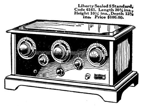 Sealed Five Standard ; Liberty Transformer (ID = 1954359) Radio