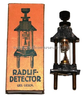 Radlif-Detektor ; Lifschitz, John; (ID = 1980617) Radio part