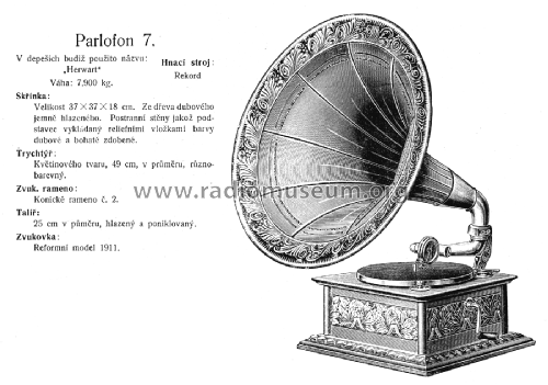 Parlofon Parlophon Herwart 7; Lindström, Carl; (ID = 2604456) TalkingM