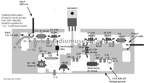 HV15HFV1 Circuito stampato; Linear Systems , (ID = 1875302) RF-Ampl.