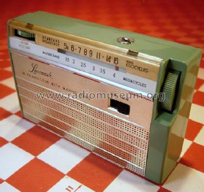 8 Transistor With Marine Band T-86; Linmark (ID = 828135) Radio