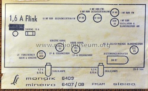 Monark 6409; Linnet & Laursen LL (ID = 1516239) Radio