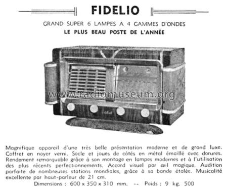 Fidélio ; LiRaR, Les Ingéneurs (ID = 2070909) Radio