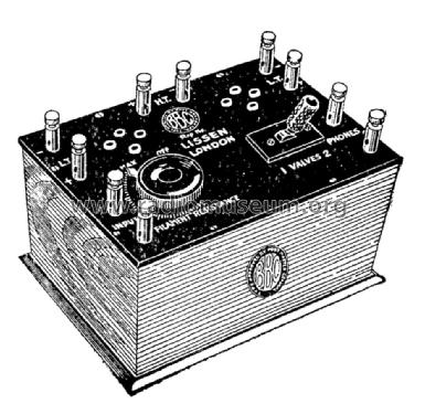 2-Note Magnifier ; Lissen Ltd.; London (ID = 1095065) Ampl/Mixer