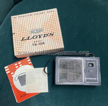 10 Transistor TR-10K; Lloyd's Electronics; (ID = 2725803) Radio