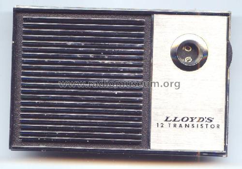 12 Transistor 6K98B; Lloyd's Electronics; (ID = 2026678) Radio