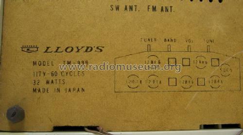 4 Speakers High Fidelity TM-999; Lloyd's Electronics; (ID = 1191990) Radio