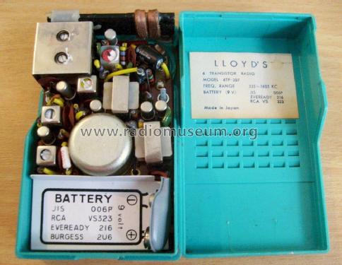 6 Transistor 6TP-207; Lloyd's Electronics; (ID = 1042452) Radio