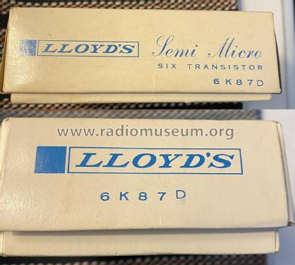 6K87D/04B; Lloyd's Electronics; (ID = 2860415) Radio