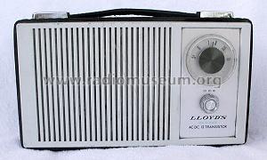 Solid State AC-DC 12 Transistor 7S44B; Lloyd's Electronics; (ID = 262080) Radio