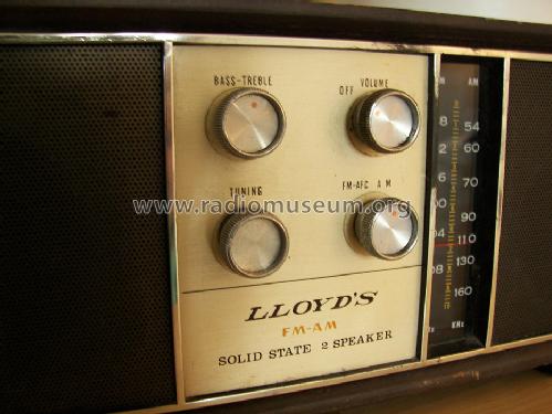 AM-FM Solid State 2 Speaker H603W-108A; Lloyd's Electronics; (ID = 1235454) Radio