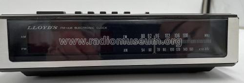 FM-AM Electronic Clock J202B; Lloyd's Electronics; (ID = 2909203) Radio