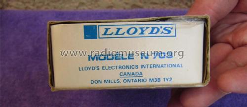 N 703; Lloyd's Electronics (ID = 2830210) Radio