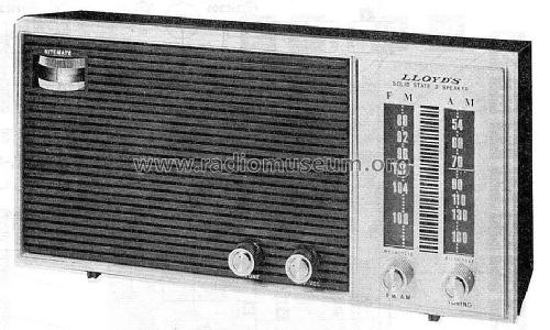 Solid State 2 Speaker 7H15G; Lloyd's Electronics; (ID = 1517969) Radio