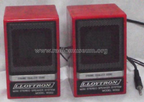 Mini Stereo Speaker System W002; Lloytron, Hong Kong (ID = 1639652) Parleur