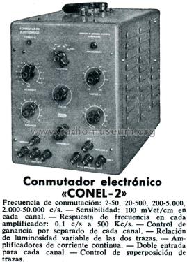 Conmutador Electrónico CONEL-2; LME Laboratorio de (ID = 1572384) Equipment