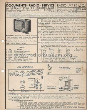 85; LMT L.M.T., Le (ID = 1923565) Radio