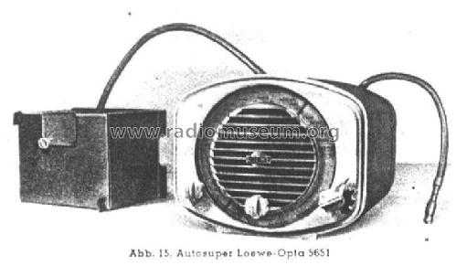 5651; Loewe-Opta; (ID = 70872) Car Radio