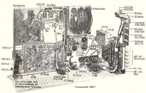 Arena 43 071; Loewe-Opta; (ID = 736406) Television