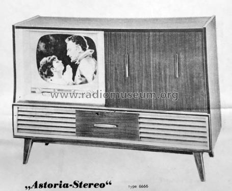 Astoria-Stereo 6666; Loewe-Opta; (ID = 3103151) TV Radio