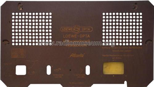 Atlanta 4651W; Loewe-Opta; (ID = 2148672) Radio