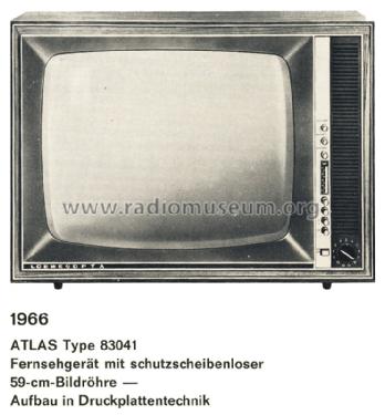 Atlas 83041; Loewe-Opta; (ID = 1474486) Television