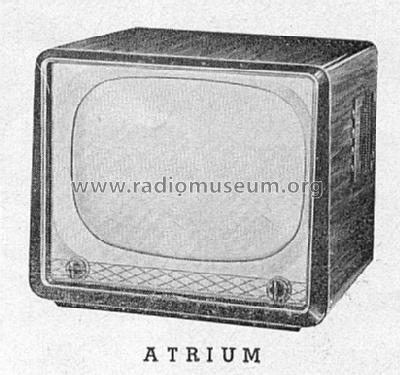 Atrium 607; Loewe-Opta; (ID = 110368) Television