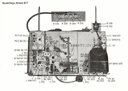 Atrium 617; Loewe-Opta; (ID = 686348) Television