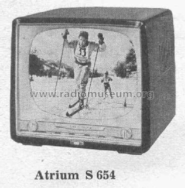 Atrium S654; Loewe-Opta; (ID = 374981) Television