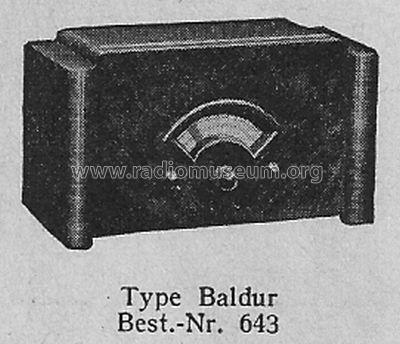 Baldur ; Loewe-Opta; (ID = 1504291) Radio